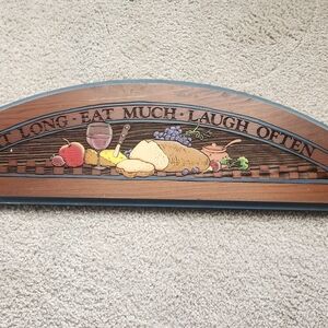 Source Unknown Rustic Kitchen Wall Accent